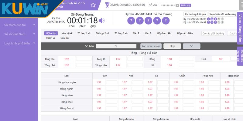 Quy trình quay Xổ Số Hà Nội VIP